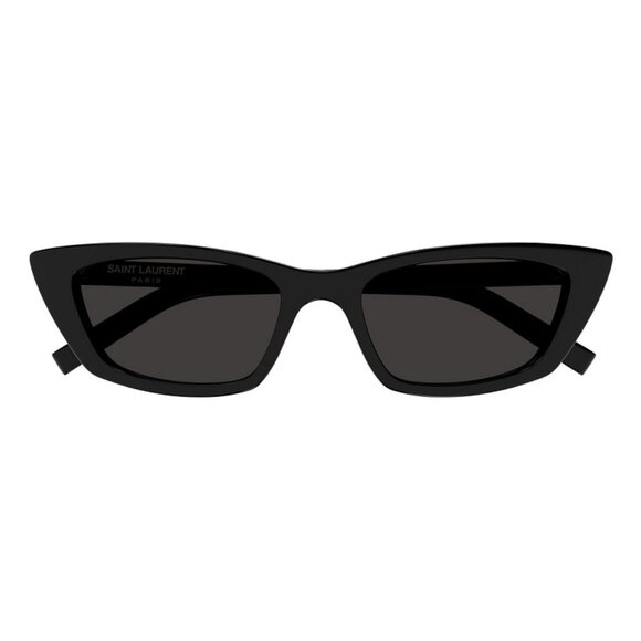 NEW SAINT LAURENT SUNGLASSES, BLACK CAT EYE WOMEN SUNGLASSES SAINT LAURENT - Picture 1 of 5